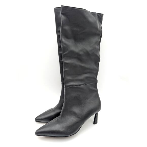 Steve Madden Shoes - Steve Madden Lavan Pointed Toe Knee High Boots Women's Black Size US7.5 EU38